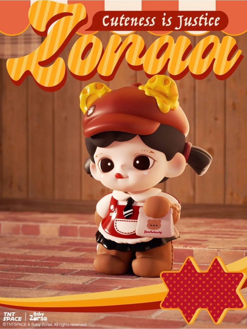 Zoraa From “Cuteness is Justice “ Series Figures - “Eat Well”